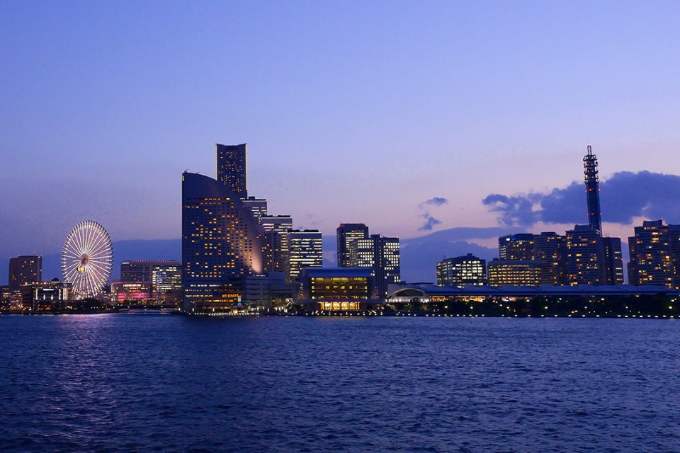 みなとみらいの夜景