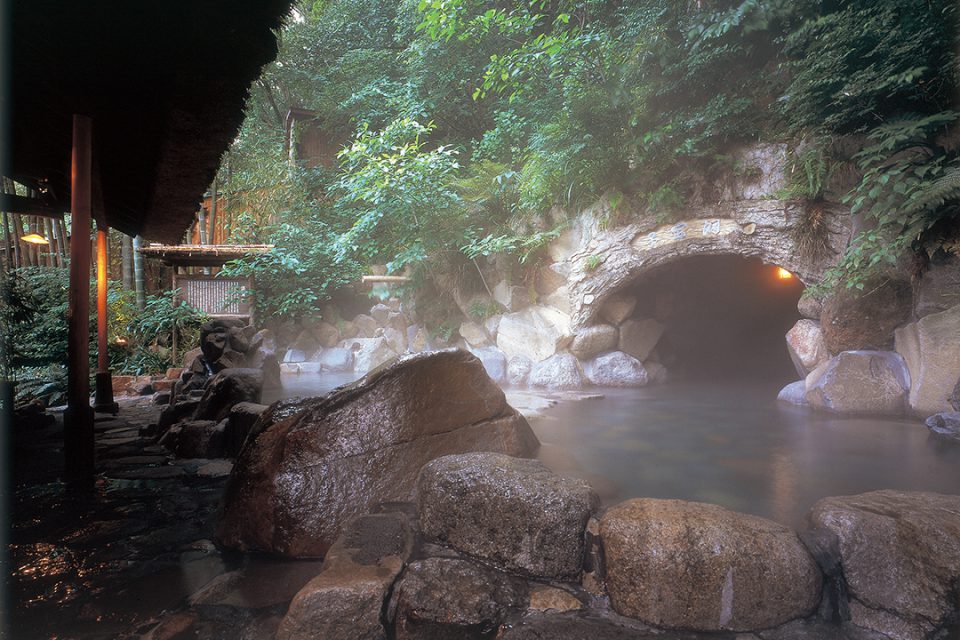 天山の温泉2