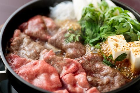 Araiya main store beef sukiyaki