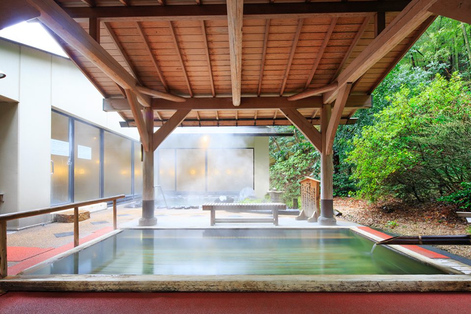 Yumoto Fujiya Hotel Men's Open-air Bath Hinoki