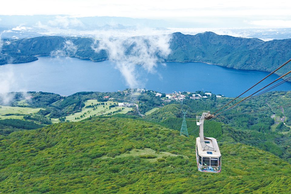 箱根駒ヶ岳ロープウェーからの眺望