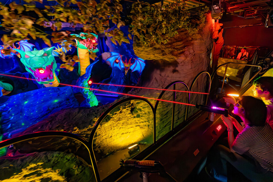 シューティングライド「エキドナの洞窟」3D