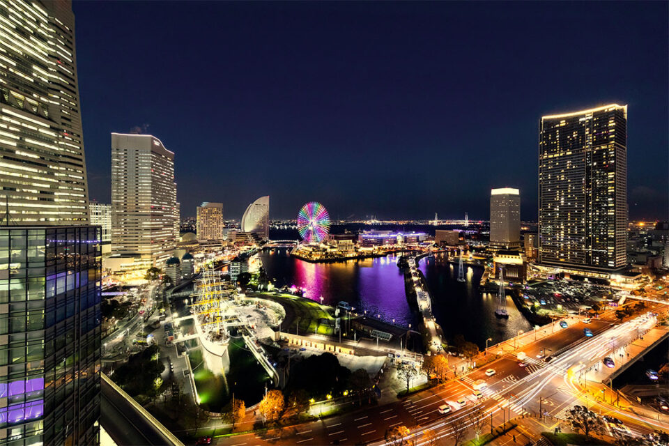 ニューオータニインの夜景