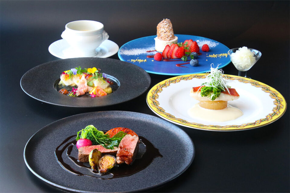 ニューオータニインのディナーコース
