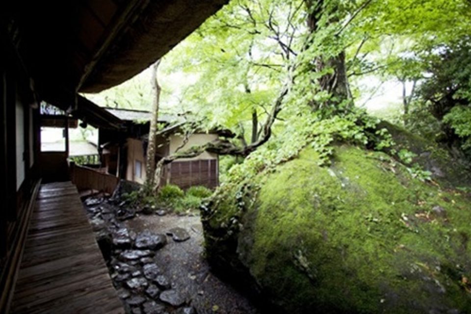 箱根強羅公園の白雲洞茶苑