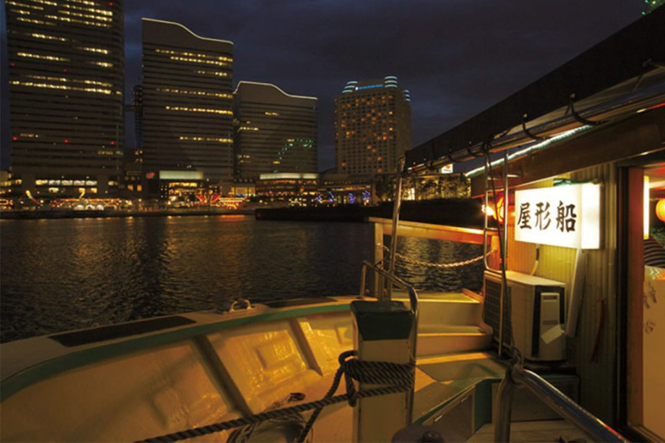 屋形船すずよしから見える夜景