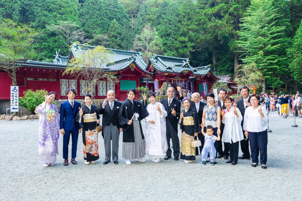 箱根神社ウェディングイメージ