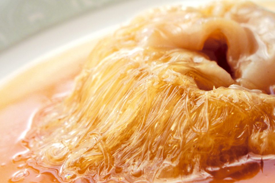 菜香新館のフカヒレの姿煮