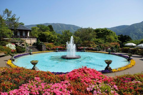 箱根強羅公園の噴水