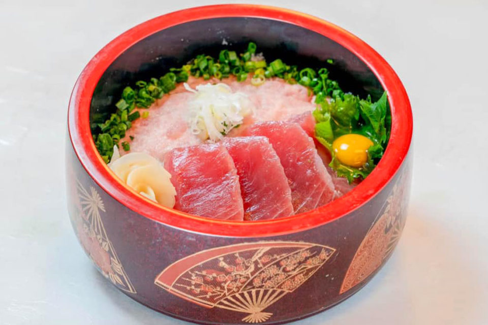 鎌倉季草庵のまぐろ丼