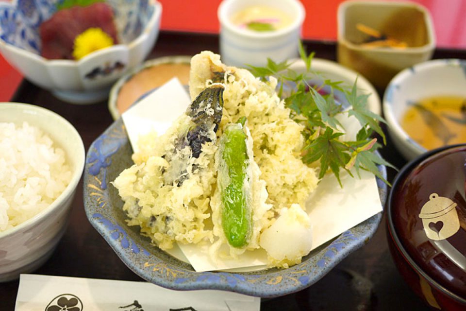 海鮮茶屋魚國の天ぷら膳