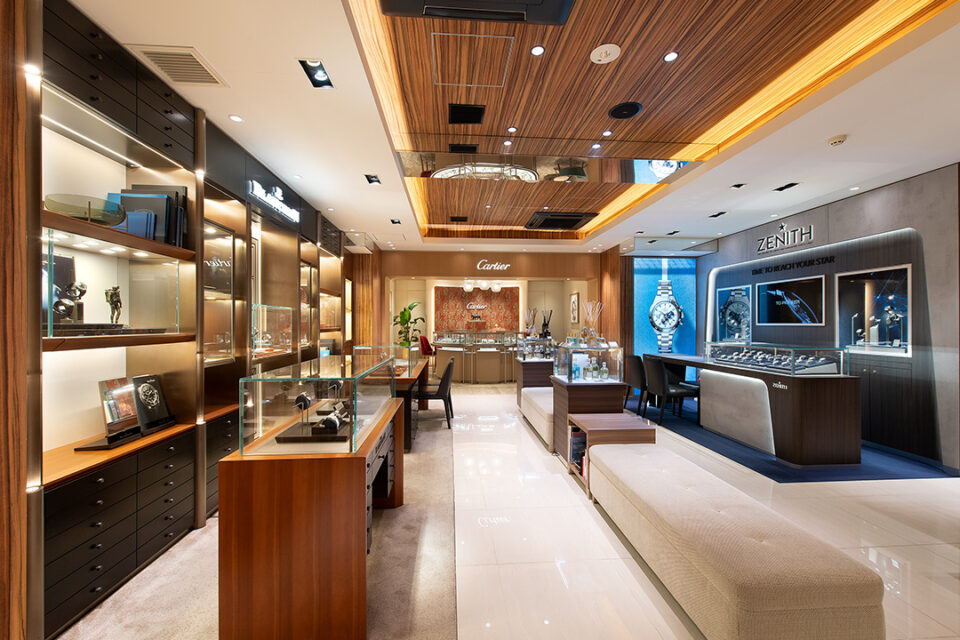 COMMON TIME 横浜元町本店の内観