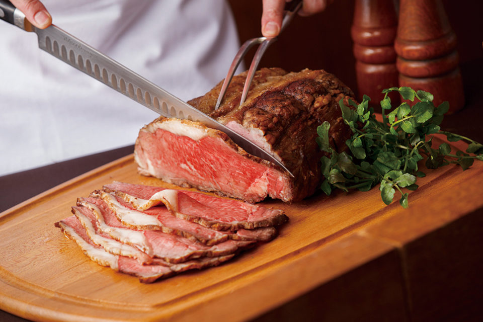 Japanese food, Himesara's roast beef