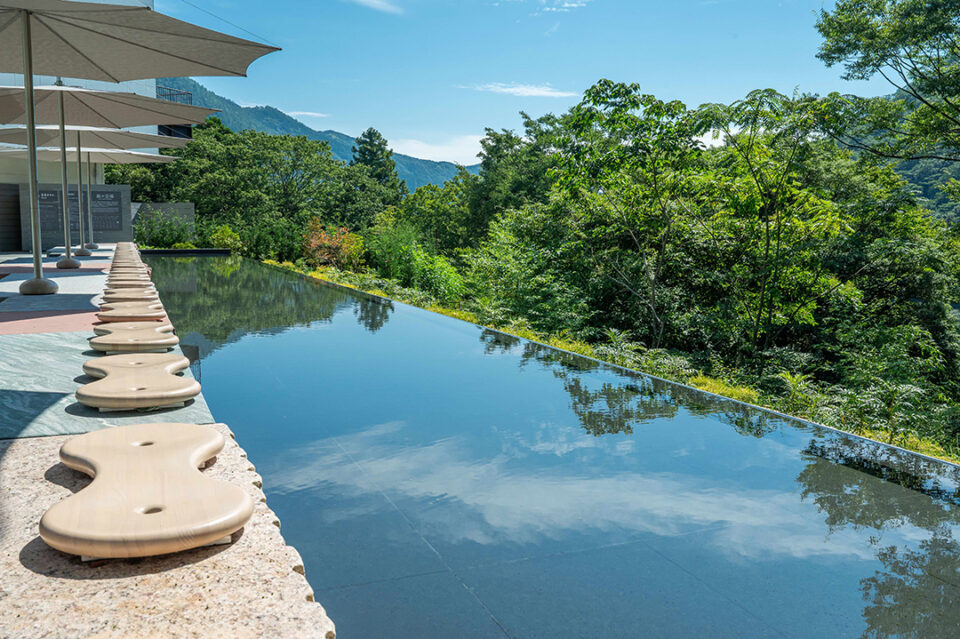 彫刻の森美術館 森の足湯