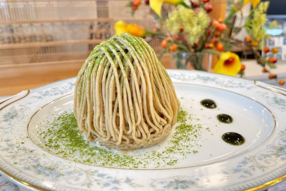 箱根浪漫亭珈琲の抹茶モンブラン