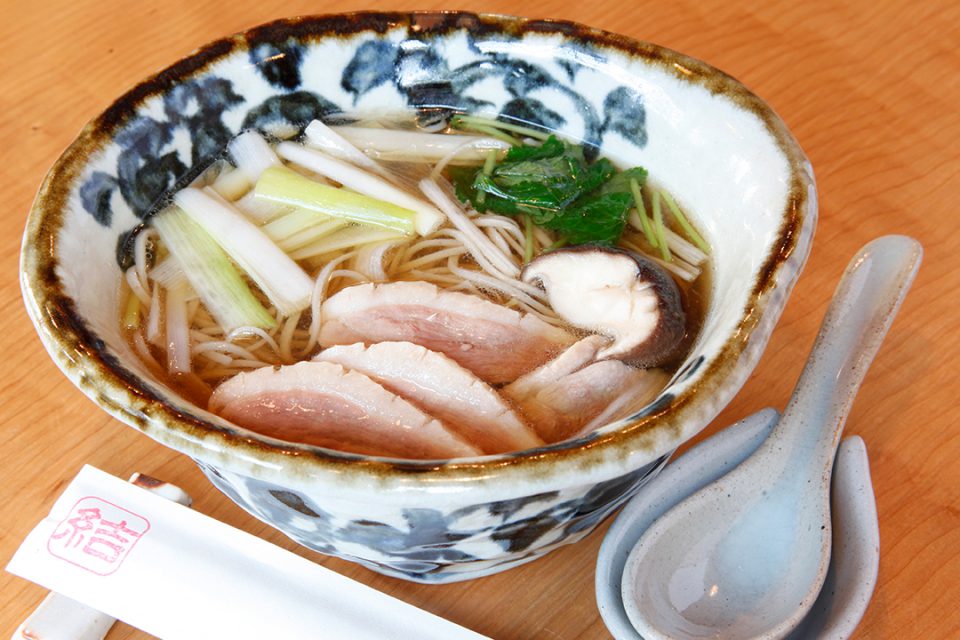 お蕎麦結の鴨南蛮そば