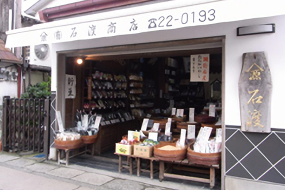 石渡源三郎商店の外観