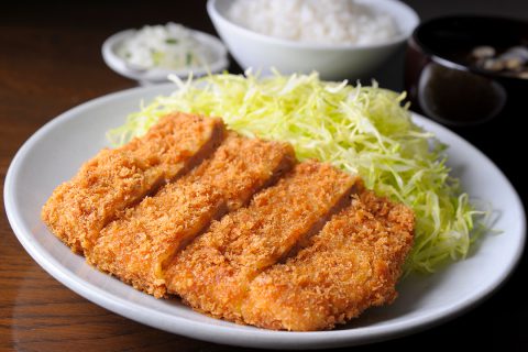 Katsuretsuan Bashamichi Sohonten's Katsuretsu set meal