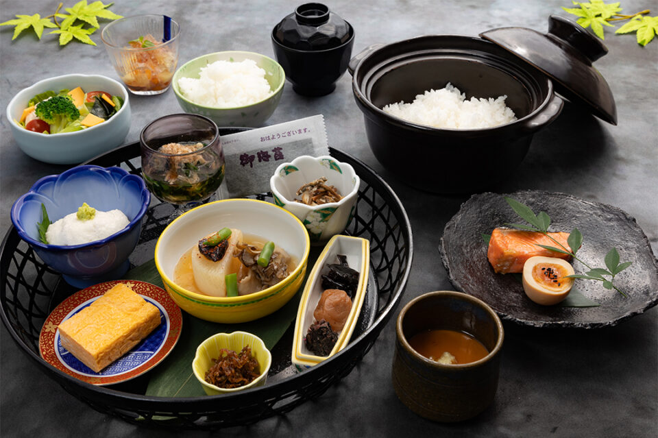 箱根湯宿 然の朝食
