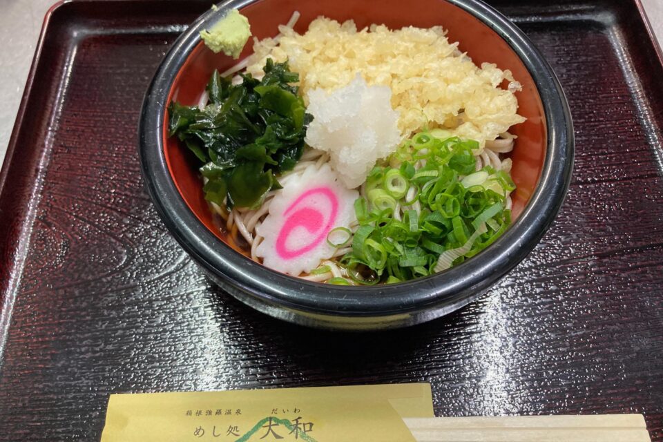 大和の冷やしたぬきそば