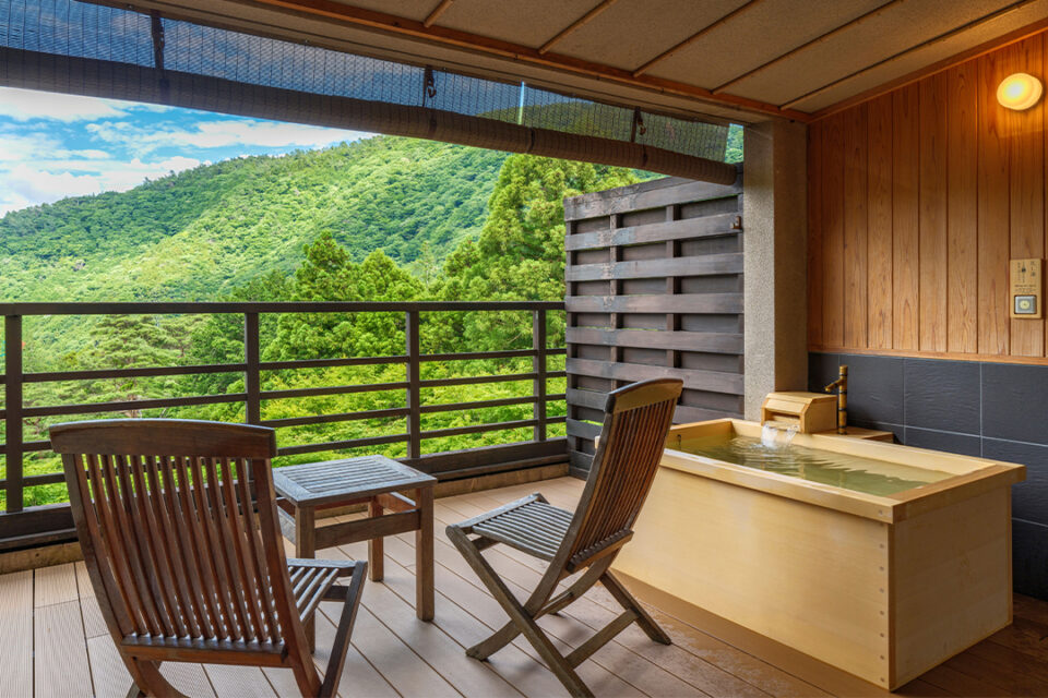 水花の庄 檜露天風呂付き客室