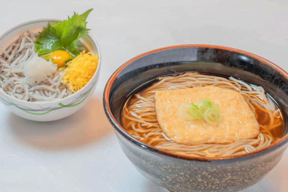 鎌倉季草庵のそば・ミニ丼セット