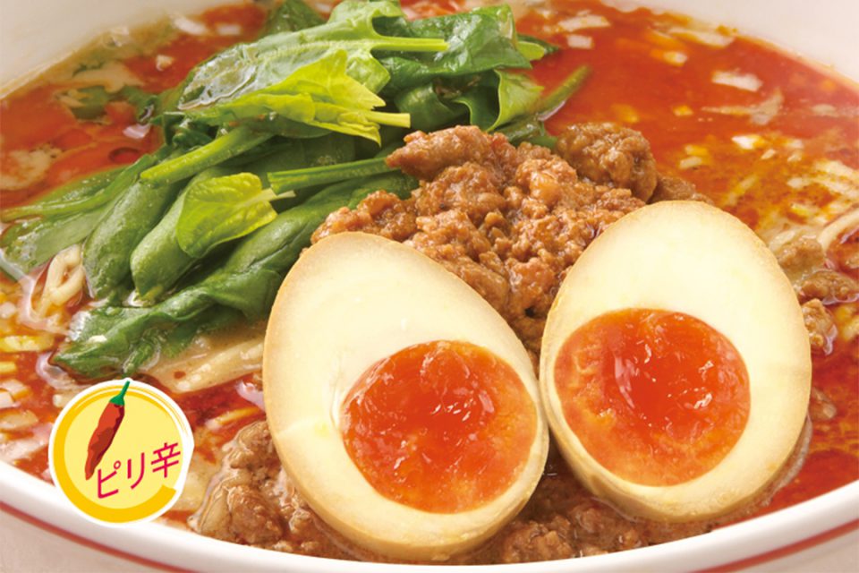 匠の味玉のせ担担麺