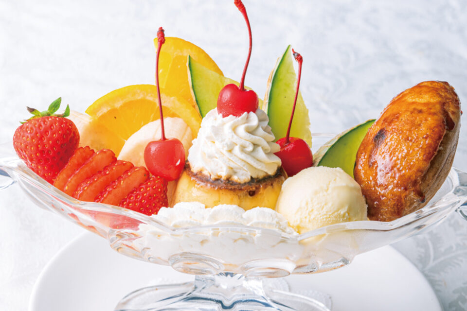 Yokohama's classic Pudding a la Mode Special