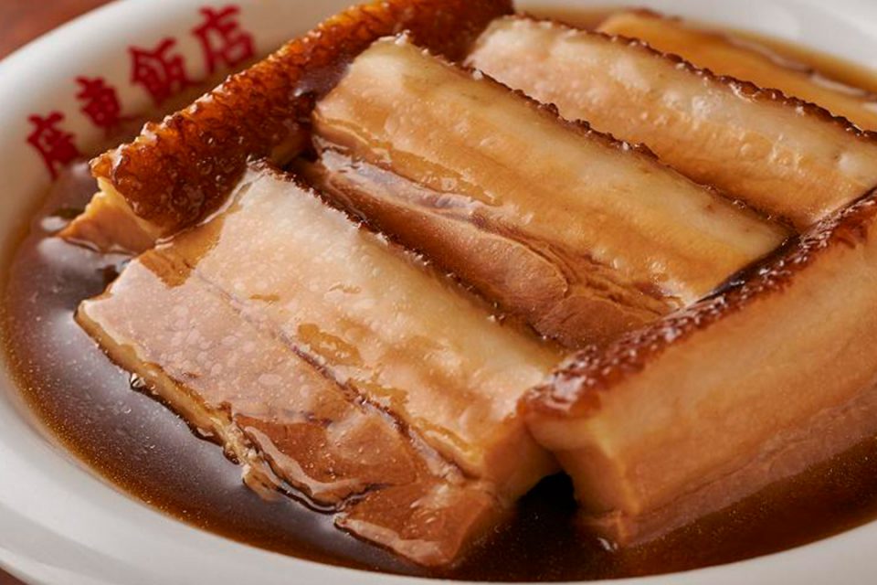 廣東飯店の豚バラ肉のやわらか煮