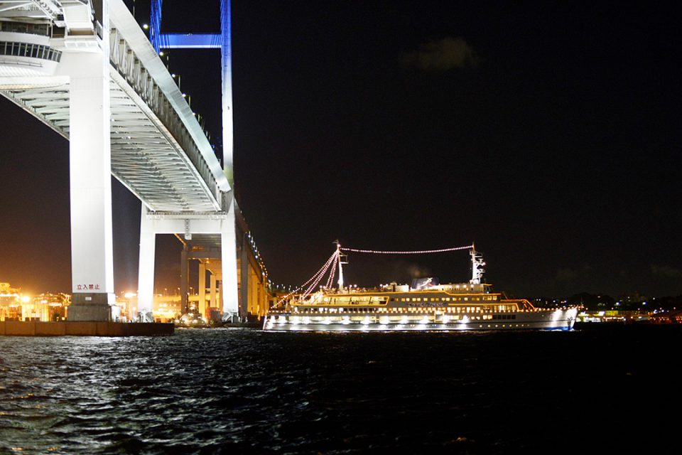 ロイヤルウイングと夜景