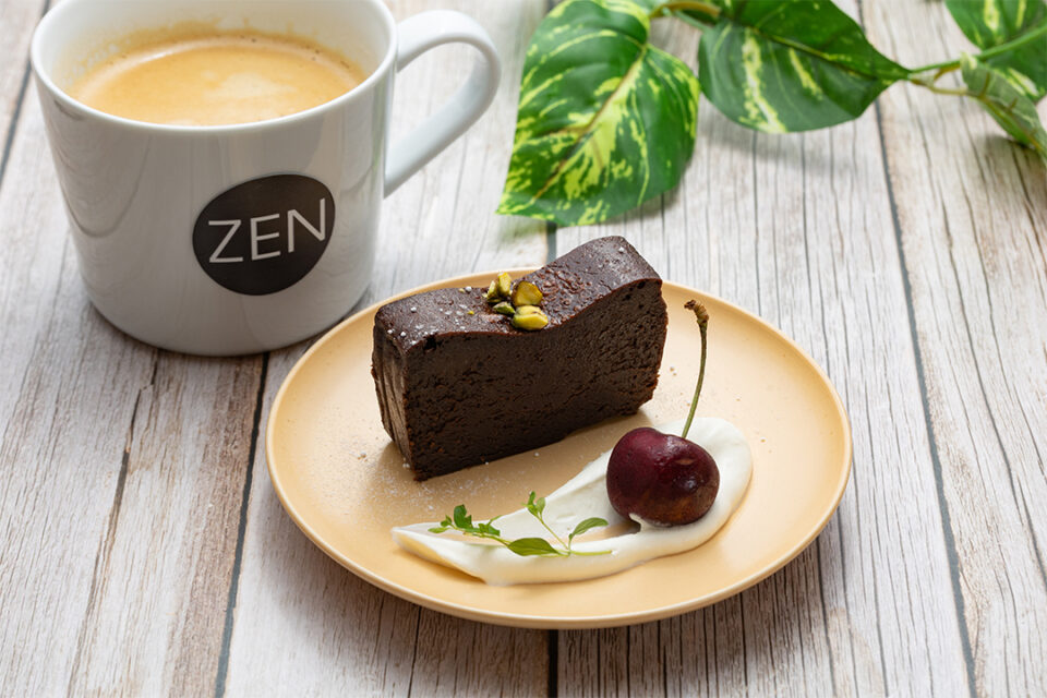 DONBURI & CAFE ZENのチョコレートテリーヌ