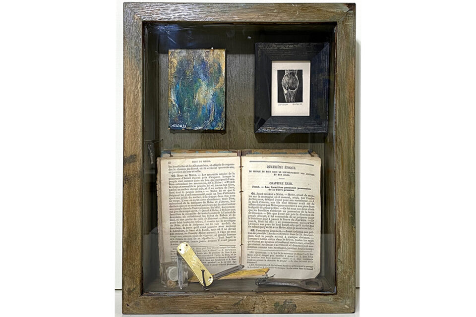 Work 1 from the special exhibition "Microcosmos: A small room in a box"