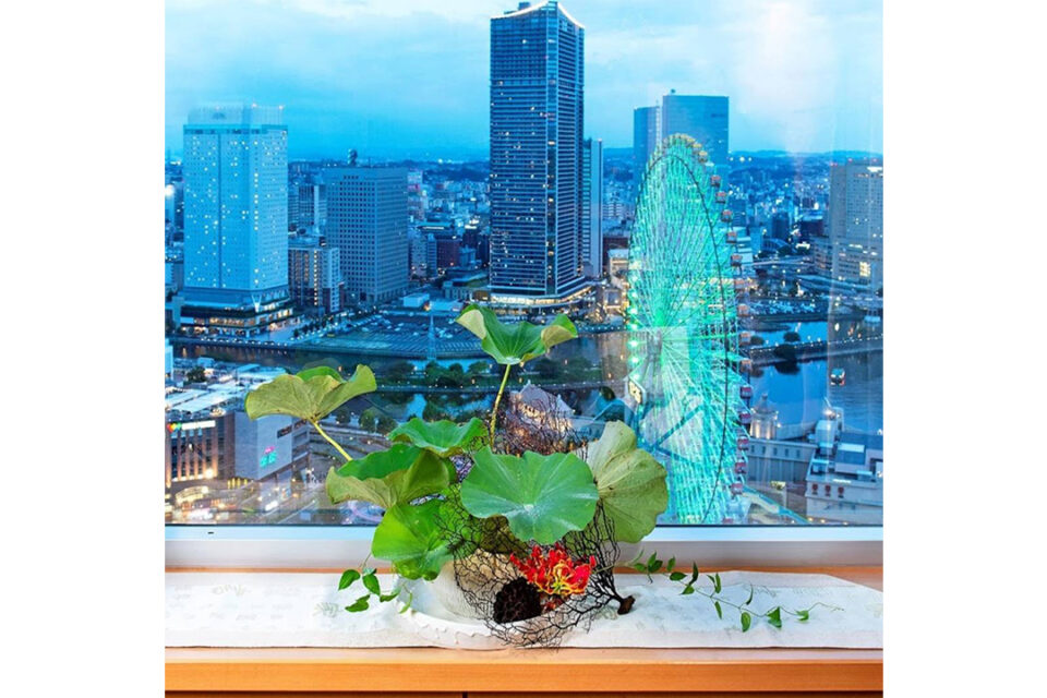 『元町の逸品×いけばな』の出展作品-6
