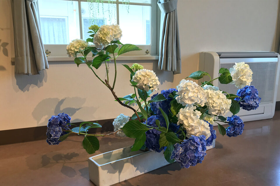 『元町の逸品×いけばな』の出展作品-8