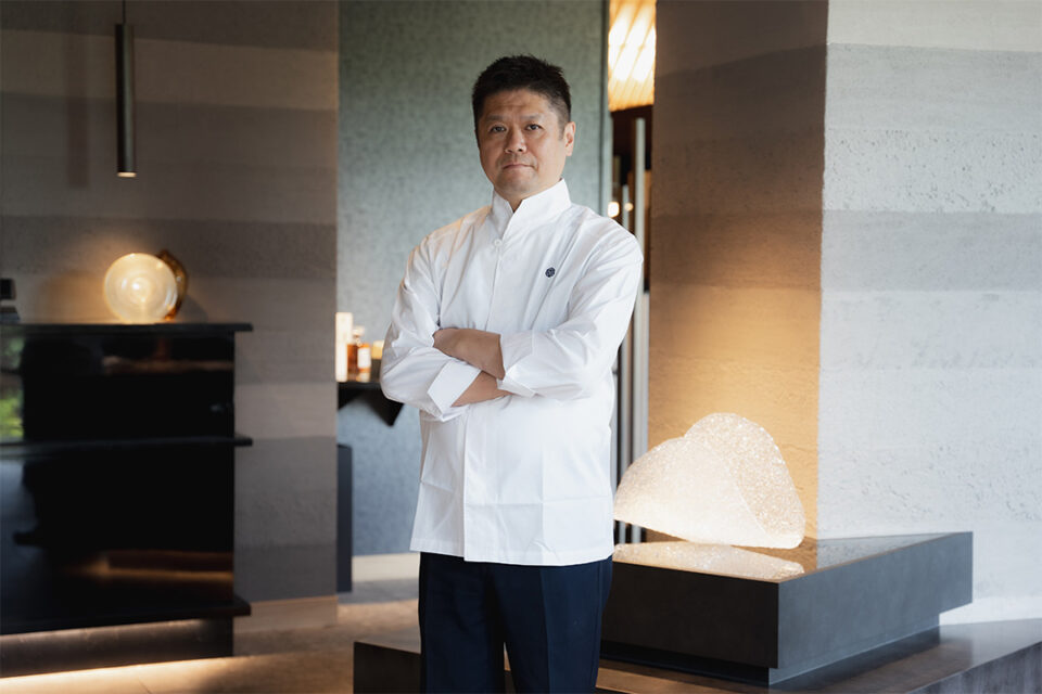 箱根・強羅 佳ら久　メインダイニング 六つ喜　料理長赤星 賢（あかほし・まさる）