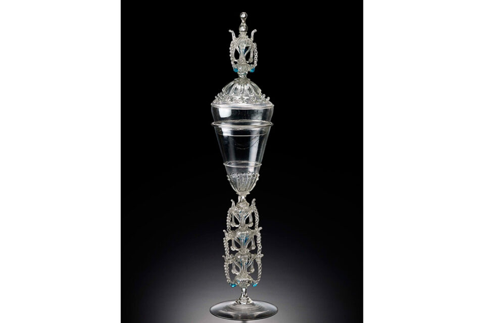 グッゲンハイム坏　1875年　ヴェネチア　サルヴィアーティ工房　ジュゼッペ・バロヴィエール作