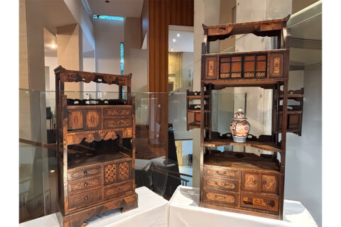 「100年前の箱根寄木細工展」-2