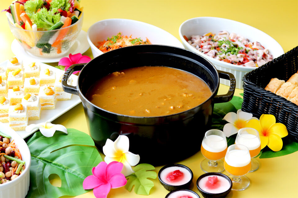 「THEseaプレミアムサマービュッフェ~カレー&ハワイアン~」イメージ