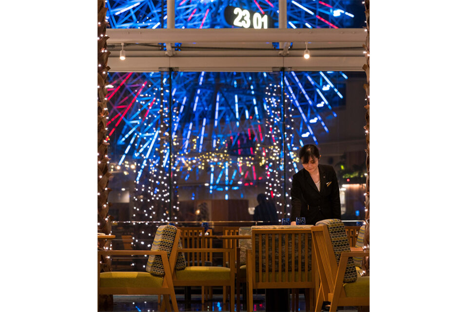 「カフェ トスカ」_夜景