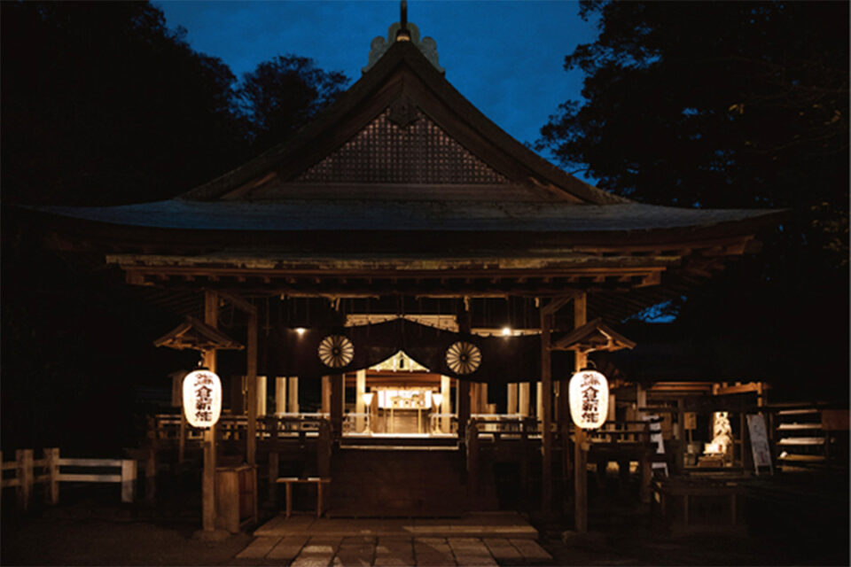 鎌倉宮境内