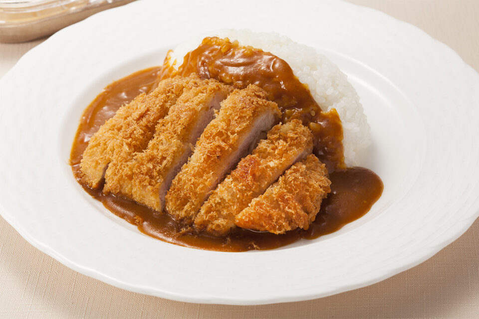 三元豚ロースカツカレー