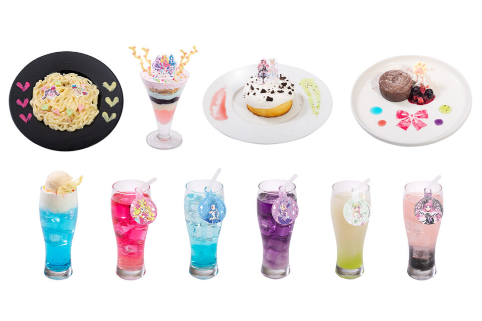 「Cafe Fan Base」限定のオリジナルコラボメニュー