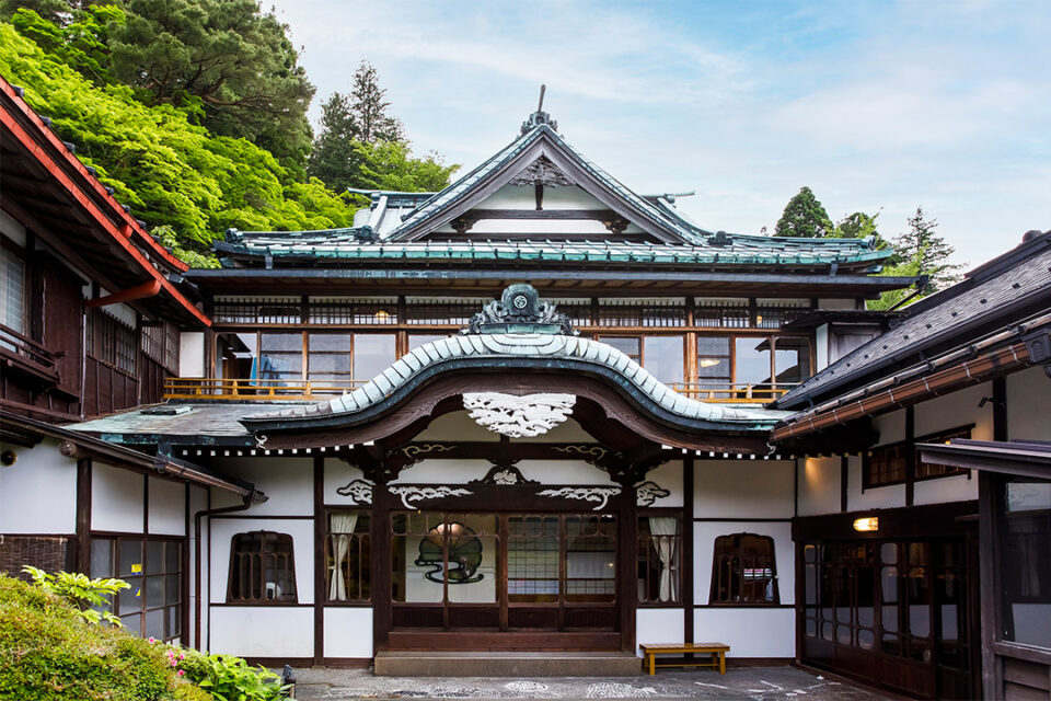 箱根小涌園 三河屋旅館 外観