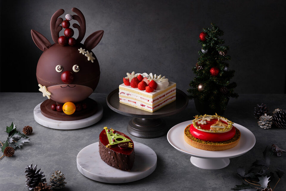 リンツチョコレートコラボレーションデコレーションケーキ