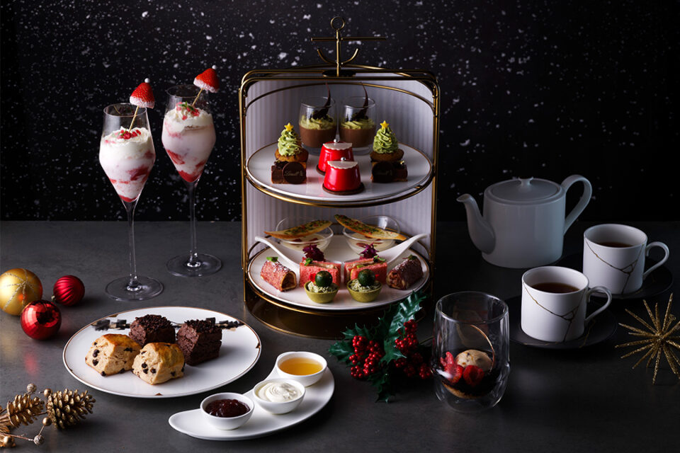 クリスマス アフタヌーンティー with リンツチョコレート