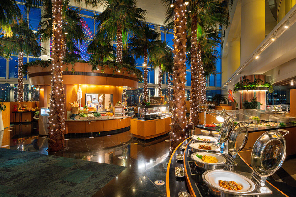 横浜ベイホテル東急のカフェトスカ