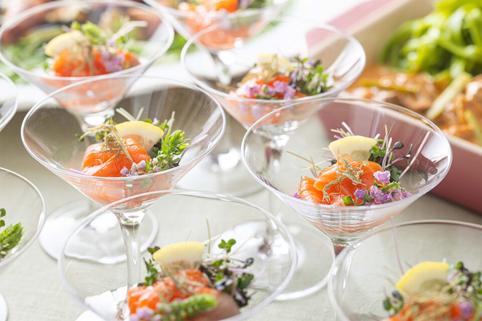 横浜ベイホテル東急の「ナイト・キッチンスタジアム こだわり食紀行 みやぎ」の料理