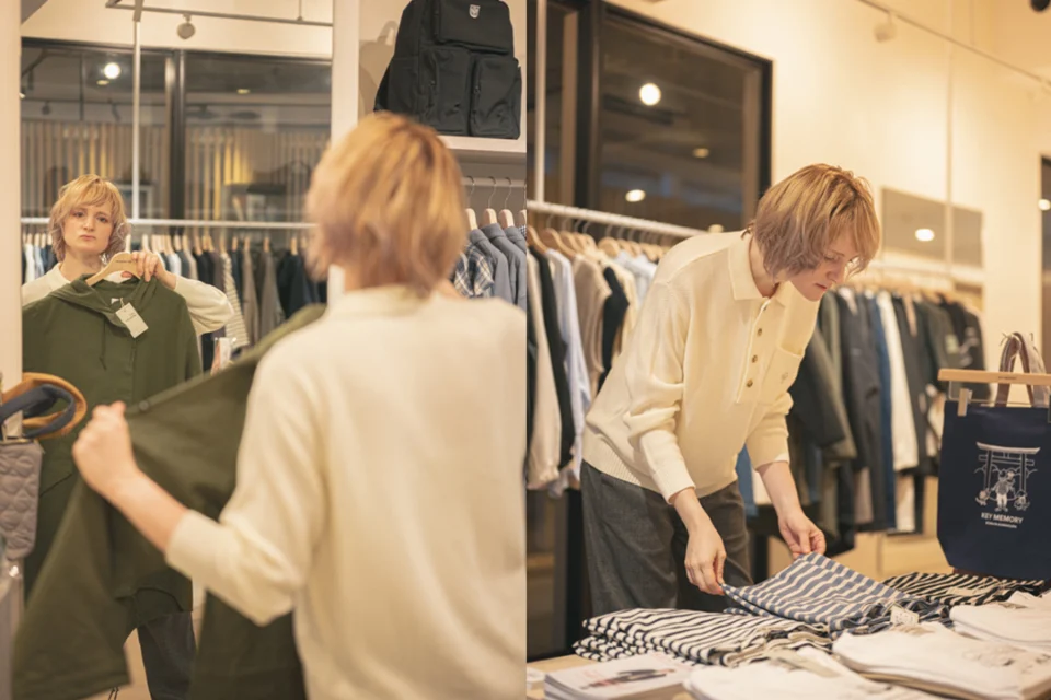 KEYMEMORYの洋服