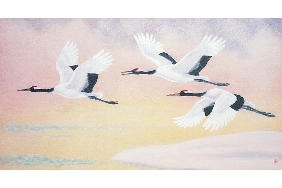 内藤五琅 《晨翔》 2013年　71.0 × 130.0cm　成川美術館蔵