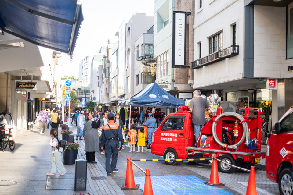 陸上防災体験（過去の様子）
